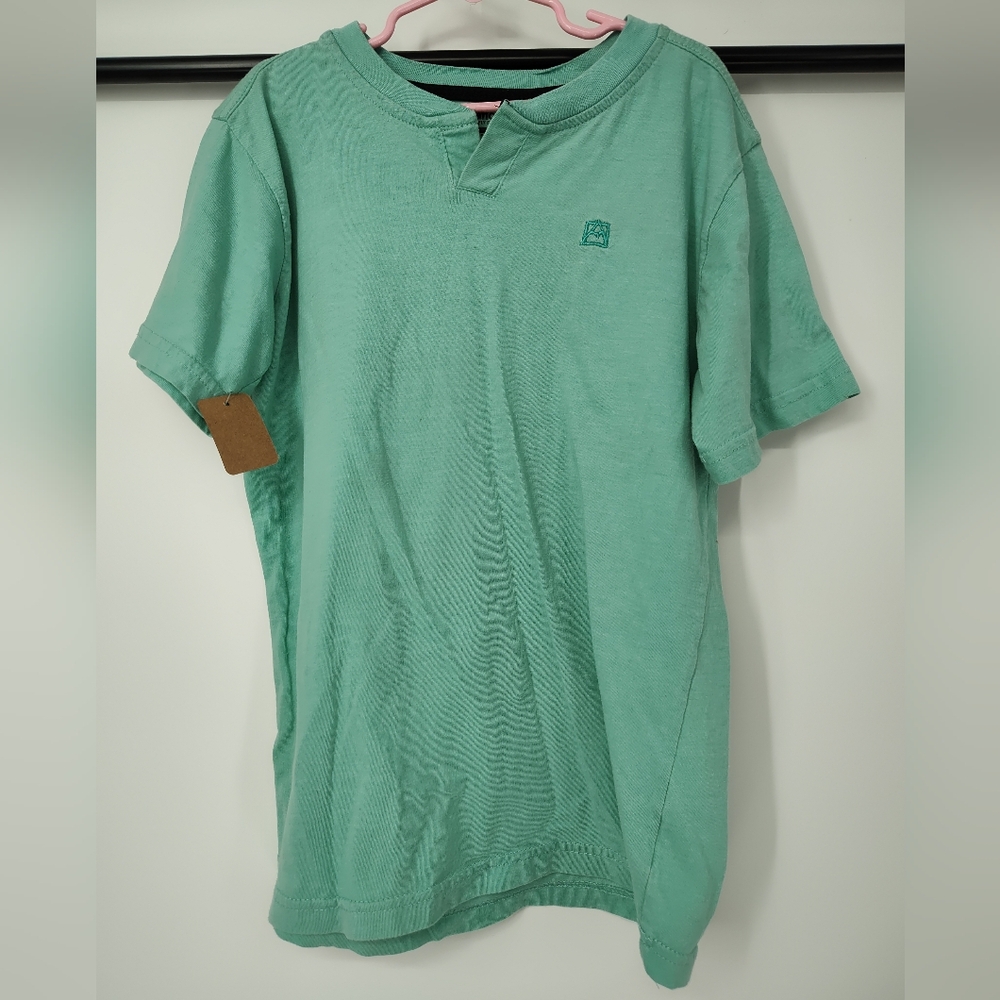 Avalanche Mint Green Short Sleeve Tee Youth Size 12